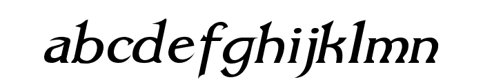 Dumbledor 3 Italic Font LOWERCASE
