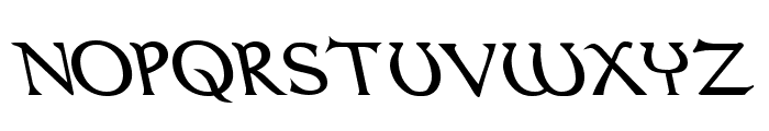 Dumbledor 3 Rev Italic Font UPPERCASE