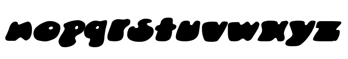 DunceCap BB Italic Font LOWERCASE