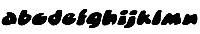 DunceCapBB-Italic Font LOWERCASE