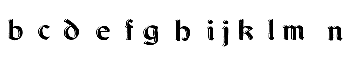 Dundalk_HandDrawn Font LOWERCASE