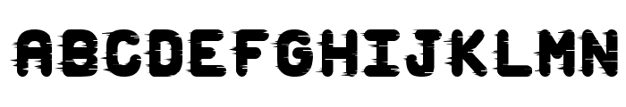 Dust Scratches light Font UPPERCASE