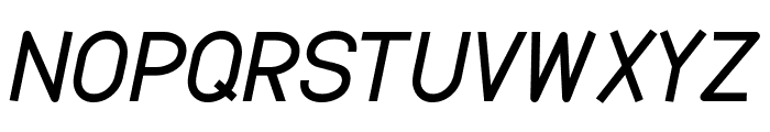 Dustismo  Bold Italic Font UPPERCASE