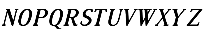 Dustismo Roman Bold Italic Font UPPERCASE