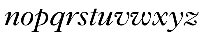 Dutch 766 Italic BT Font LOWERCASE