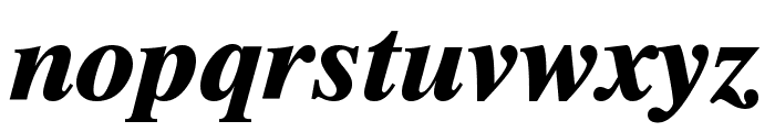 Dutch 801 Extra Bold Italic BT Font LOWERCASE