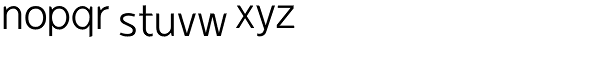 Duty-Light Font LOWERCASE