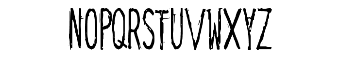 dubbed Font LOWERCASE