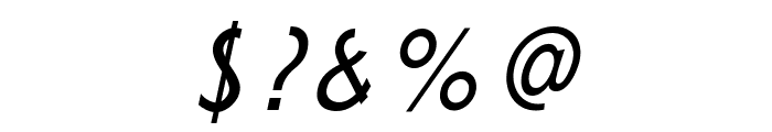 durselinvenice-Italic Font OTHER CHARS