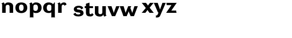 DynaGrotesk RXE Bold Font LOWERCASE