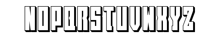 EAST-west 3D Font LOWERCASE