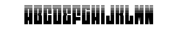 EAST-west Halftone Font LOWERCASE