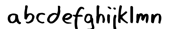 Eager Naturalist Font LOWERCASE