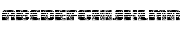Eagle GT II Font UPPERCASE