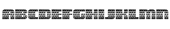 Eagle GT II Font LOWERCASE