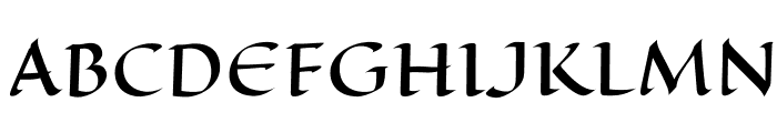 EagleLake-Regular Font UPPERCASE