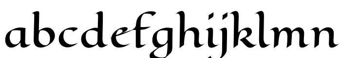 EagleLake-Regular Font LOWERCASE