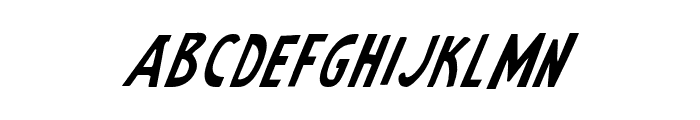 Earth's Mightiest Italic Font LOWERCASE