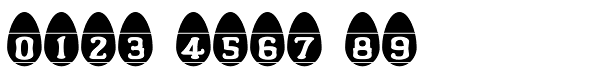 Easter Egg Letters Font OTHER CHARS