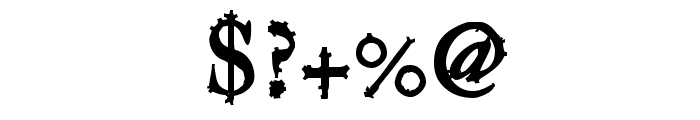 Eater Font OTHER CHARS