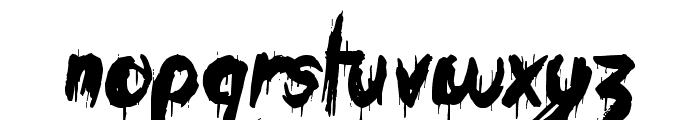 Eating You Alive Font LOWERCASE