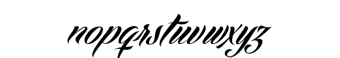 Echinos Park Script - PERSONAL USE ONLY Font LOWERCASE
