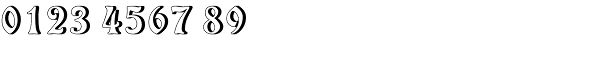 Eckmann Relief Font OTHER CHARS