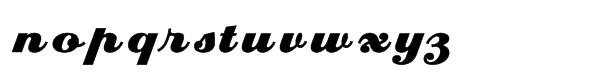 Eclatâ„¢ Regular Font LOWERCASE