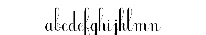 Ecolier_CP Font LOWERCASE