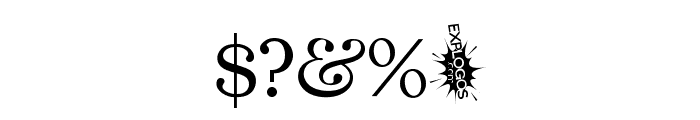 Edmundsbury Serif Regular Font OTHER CHARS