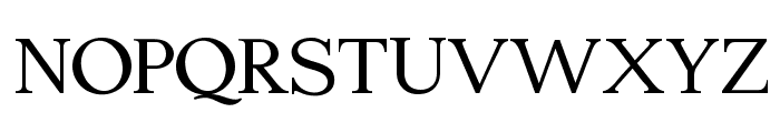 Edmundsbury Serif Regular Font UPPERCASE