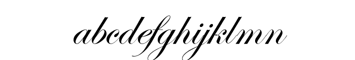Edwardian Script ITC Font LOWERCASE