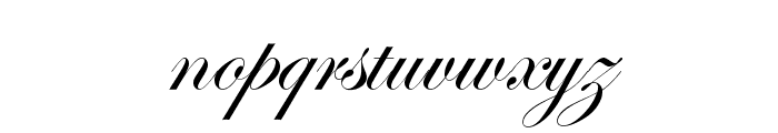 Edwardian Script ITC Font LOWERCASE