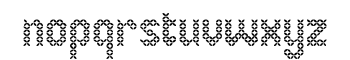 Eenvoudige Batik  Regular Font LOWERCASE