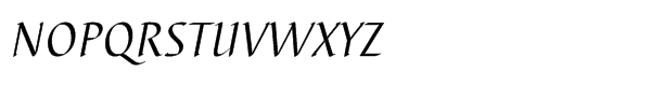 EF Barbedor Regular Italic SC Font UPPERCASE