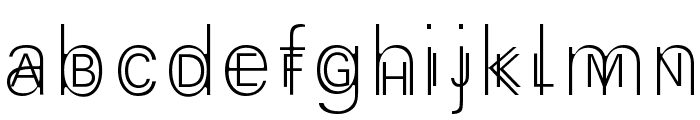 EfParasite Font LOWERCASE