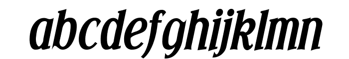 Effloresce Bold Italic Font LOWERCASE