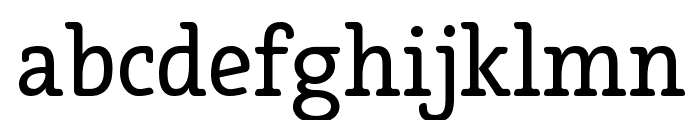 Efja Regular Font LOWERCASE