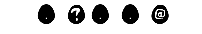 Eggs Font OTHER CHARS