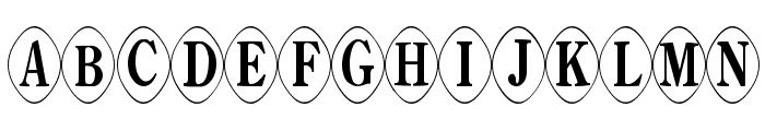 EggsTwo Font LOWERCASE