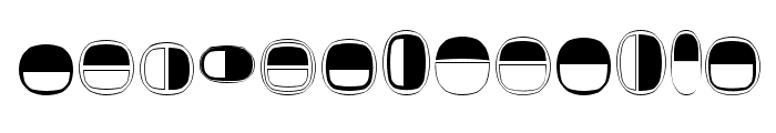 EggsnPills Font LOWERCASE