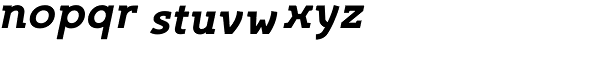 Egon Bold Italic Font LOWERCASE
