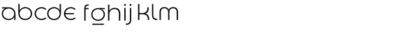 Egret-Light Font LOWERCASE