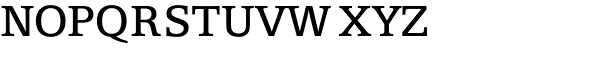 Egyptian Regular Font UPPERCASE
