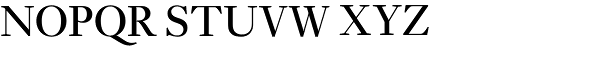 Ehrhardt MTStd-Regular Font UPPERCASE