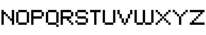 EIVEN MAJOR  Pixel Font LOWERCASE