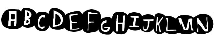 EightBaller Font UPPERCASE