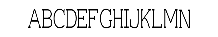 Einzig Serif Font UPPERCASE
