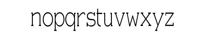Einzig Serif Font LOWERCASE