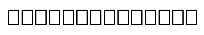 EL-Symbols Font UPPERCASE